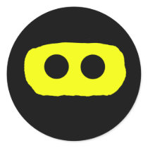 Ninja Smiley Sticker