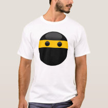 Ninja Smiley Tee t-shirts by strelok Ninja Smiley Tee t-shirts