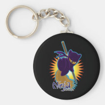 Ninja Squirrel Key Chains