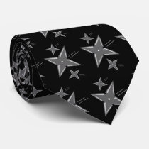 Ninja Star Tie tie