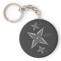 Ninja Stars Keychains