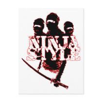 NINJA STYLE : postcards