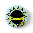 Ninja sun button 2 by 2cutebuttons Ninja sun button 2