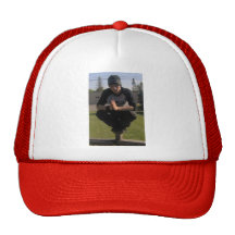 Ninja Tav on fence Bill Hat