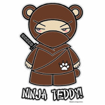 Ninja Teddy! Photo Sculpture photo sculptures by ninjadorables Ninja Teddy! Photo Sculpture photo sculptures