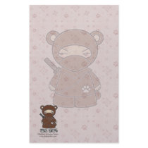 Ninja Teddy! Stationery