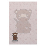 Ninja Teddy! Stationery