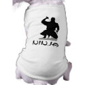 Ninja Tee for Pooches! pet clothing