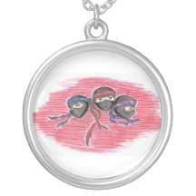 Ninja Trio Necklace
