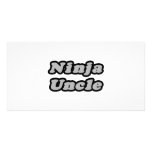 Ninja Uncle Photo Greeting Card