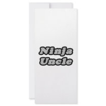 Ninja Uncle rack cards