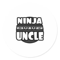 Ninja Uncle Stickers