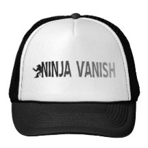 "Ninja Vanish" Hats