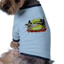 Ninja vs. Bunny Dog Shirt