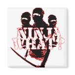 NINJA WHAT? magnets