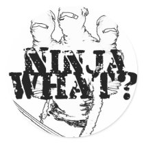 NINJA WHAT? STICKERS