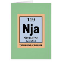 Ninjanese Greeting Cards