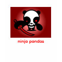 ninjapanda, ninja pandas t-shirts by hosokoawa ninjapanda, ninja pandas t-shirts