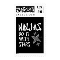 Ninjas Do It With Stars postage by toxiferous Ninjas Do It With Stars postage