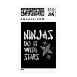 Ninjas Do It With Stars postage