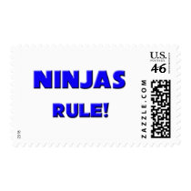Ninjas Rule! postage by professions Ninjas Rule! postage