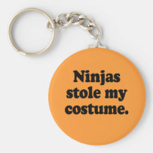 Ninjas stole my costume keychains