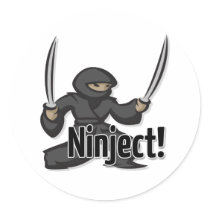 Ninject Akimbo Sticker by nkohari Ninject Akimbo Sticker