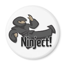 Ninject Flying Kick Magnet by nkohari Ninject Flying Kick Magnet