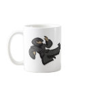 Ninject Flying Kick Mug by nkohari Ninject Flying Kick Mug