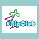 Nipclub Logo postcard postcards