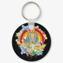 Nirvana Buddha keychains