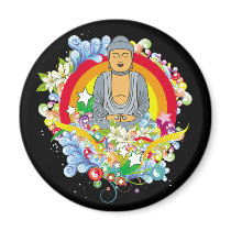 Nirvana Buddha magnets by BuddhaGifts Nirvana Buddha magnets