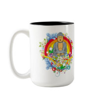 Nirvana Buddha mugs by BuddhaGifts Nirvana Buddha mugs