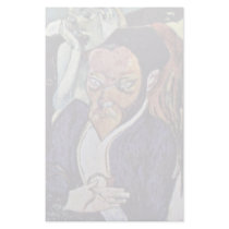 Nirvana Portrait Of Meyer De Haan By Gauguin Paul Custom Stationery
