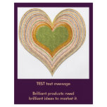 NISHI Sweet Heart Marketing Project Flyers