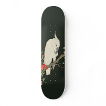Nishimura White Cockatoo Asian Art Print Skateboar Skateboard Decks
