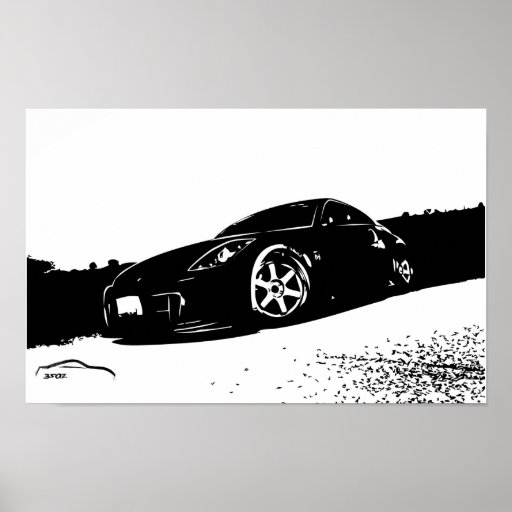 Poster of a nissan 350z #3