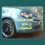 nissan, cube, cube, nissan, car, calendar, 2010,