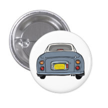 Nissan Figaro - insignia gris del botón de Lapis Pins
