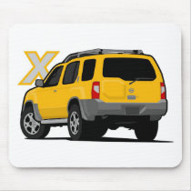 Nissan Xterra Yellow mousepads by ragebomb Nissan Xterra Yellow mousepads