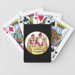 Nisse Gnome King and Queen Bicycle Playing Cards