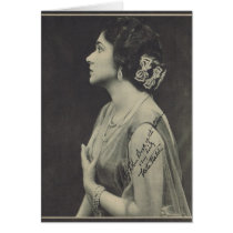 Nita Naldi 1923 vintage portrait Greeting Cards