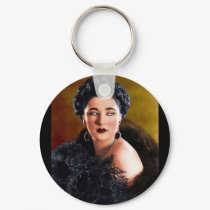 Nita Naldi Keychain by rudyfest Nita Naldi Keychain