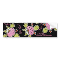 Nite Owl Collage bumper stickers
