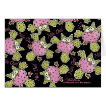 Nite Owl Collage cards