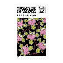 Nite Owl Collage postage