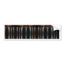 Nite Streams bumper stickers by Debrene Nite Streams bumper stickers