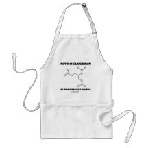 Nitroglycerin Always Tastes Awful (Chemistry) Aprons