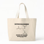 Nitroglycerin Makes My Heart Work Better bags