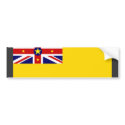 Niue Flag bumper stickers by coolcountry Niue Flag bumper stickers